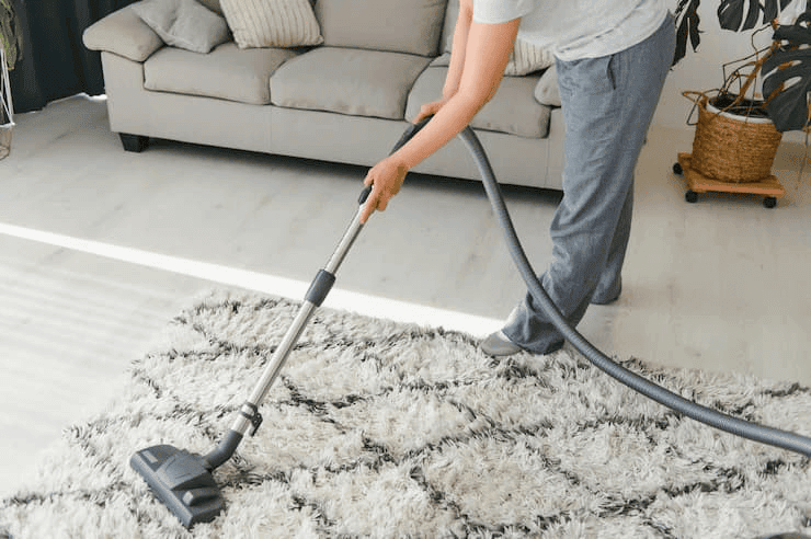 Man Carpet Cleaning at Wellard